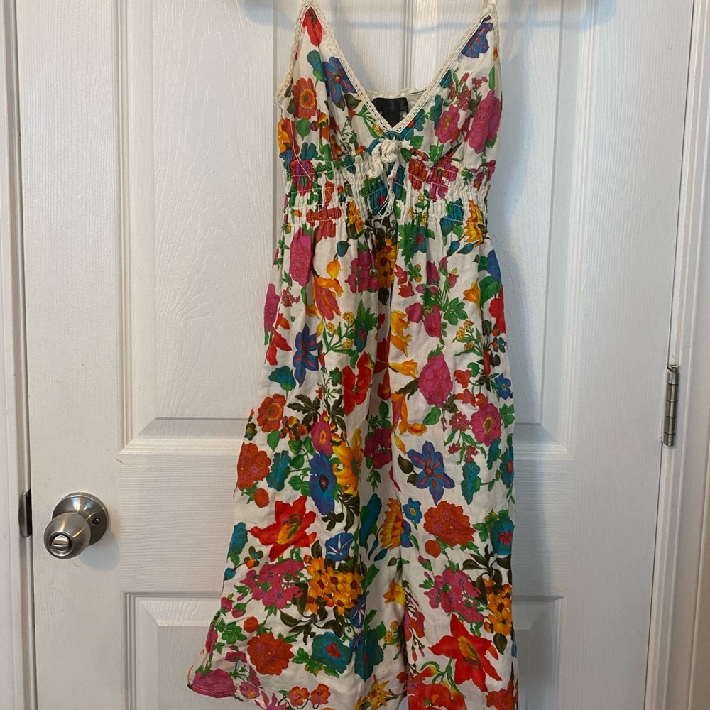 summer floral dress
